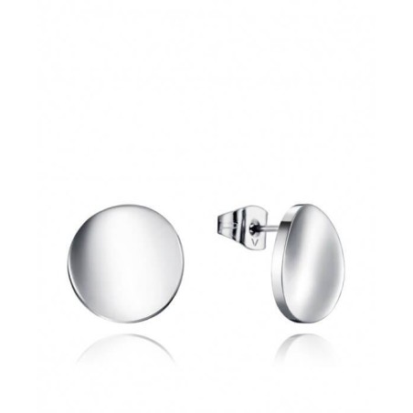 75072E01000 - Pendientes Viceroy Fashion acero boton disco curvado para mujer