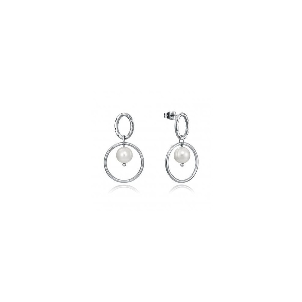 15020E01000 - Pendientes Viceroy Fashion de acero con perla para mujer