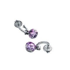 8006E000-37 - Pendientes Viceroy Jewels colección PIAZZA DEI en plata de ley con circonita lav