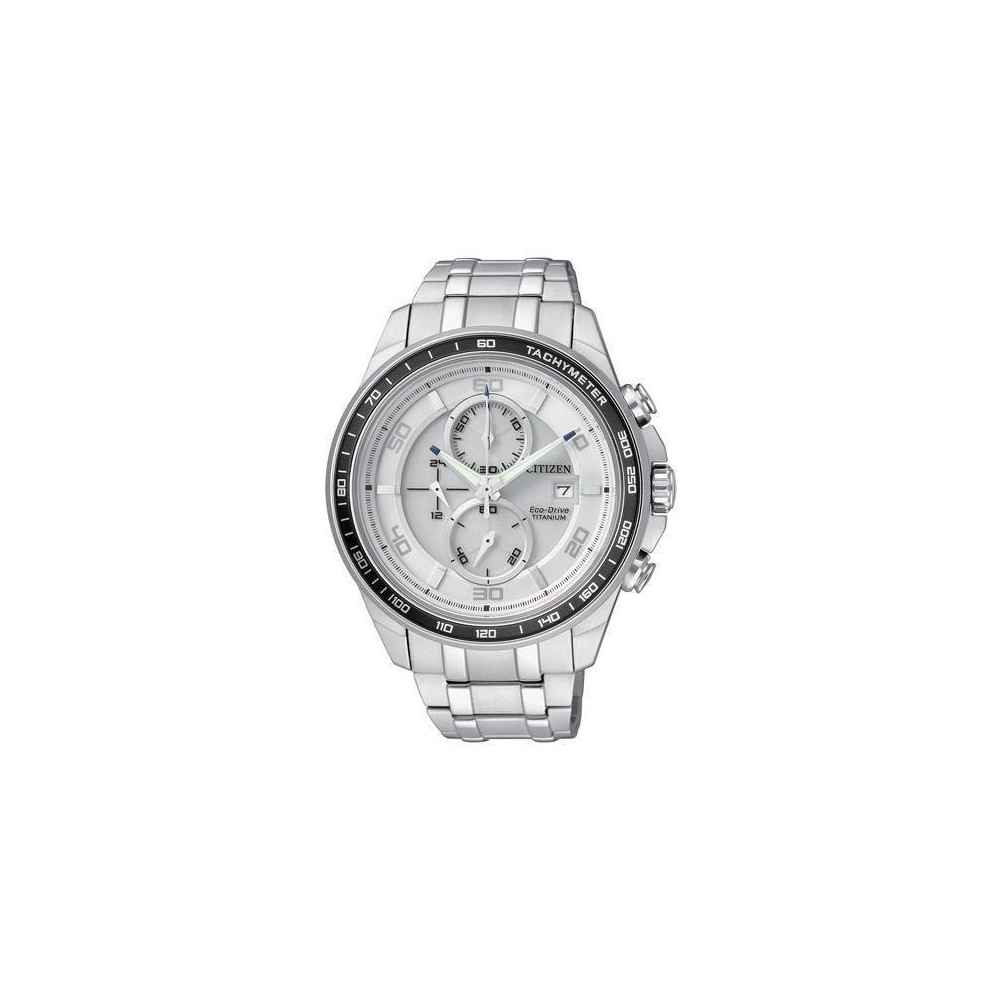 CA0340-55A - Reloj Citizen Super Titanium TI+IP Crono Eco Drive 034. Reserva carga 8 meses