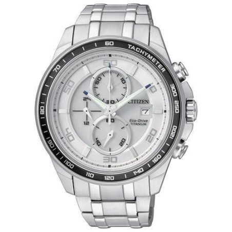 CA0340-55A - Reloj Citizen Super Titanium TI+IP Crono Eco Drive 034. Reserva carga 8 meses