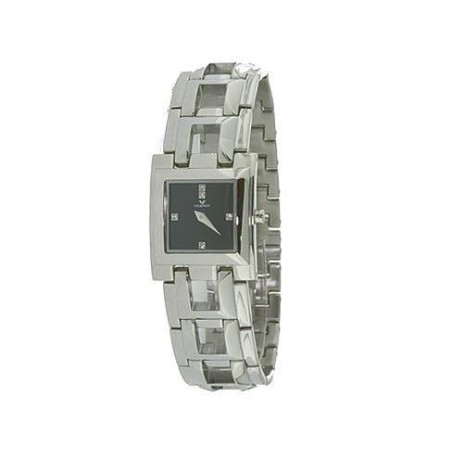 46532-55 - Reloj VICEROY acero mujer con armis. Esfera negra.