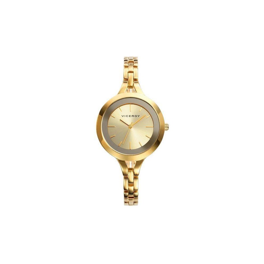 40772-97 - Reloj Viceroy de Mujer. brazalete de acero chapado oro. 