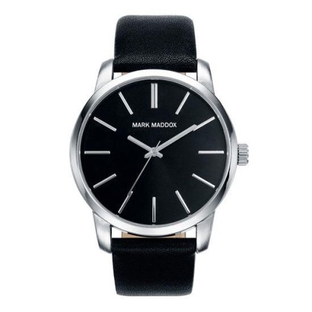 HC0001-57. - Reloj Mark Maddox de Hombre. Esfera redonda de color negro 