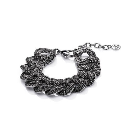 3080P01000 - Pulsera Viceroy Fashion de metal chapado rodio para mujer. Largo: 18 ctm. extens