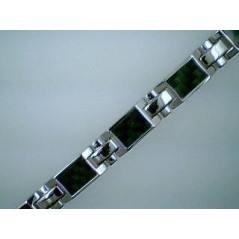 3029P01010 - PULSERA NEGRA FASHION