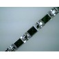 3029P01010 - PULSERA NEGRA FASHION