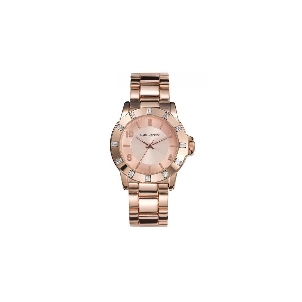 MM3002-95. - Reloj Mark Maddox de Mujer. Esfera redonda de color salmon 