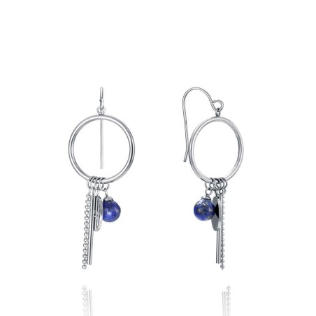 75066E01000 - Pendientes Viceroy Fashion de acero disco con charms para mujer