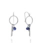 75066E01000 - Pendientes Viceroy Fashion de acero disco con charms para mujer