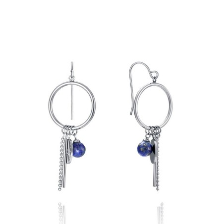 75066E01000 - Pendientes Viceroy Fashion de acero disco con charms para mujer