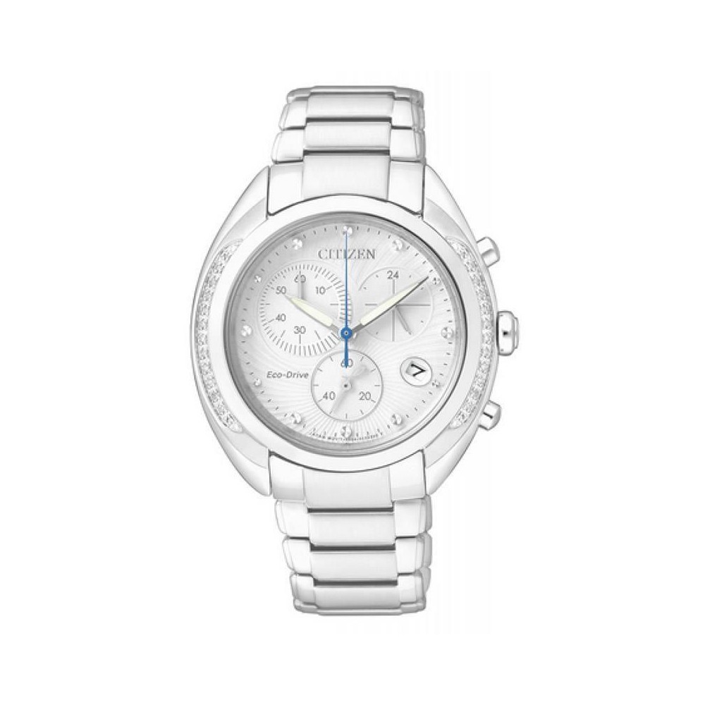 FB1381-54A - Reloj Citizen Eco Drive Lady con crono y Diamantes.