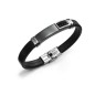 6020P09010 - Pulsera Viceroy Fashion de hombre en acero bicolor Ip negro.