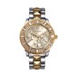 MM3022-97 - Reloj Mark Maddox de Mujer. Brazalete de metal y metal dorado. Esfera redonda de color dorado.  