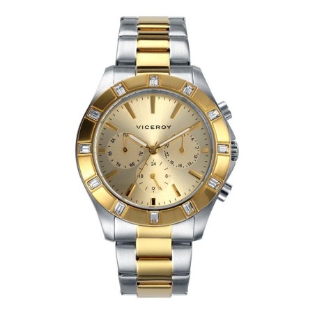 46832-27 - Reloj Viceroy de Mujer. Esfera redonda de color dorado 