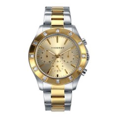 46832-27 - Reloj Viceroy de Mujer. Esfera redonda de color dorado 