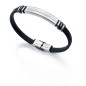 6254P01010 - Pulsera Viceroy Fashion de acero y silicona para hombre