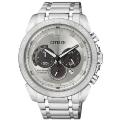 CA4060_50A - Reloj Citizen Super Titanium TI+IP Crono Eco Drive 406. Reserva carga 9 meses