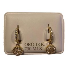 A636-10132/A - ARETES ORO 750 MM.