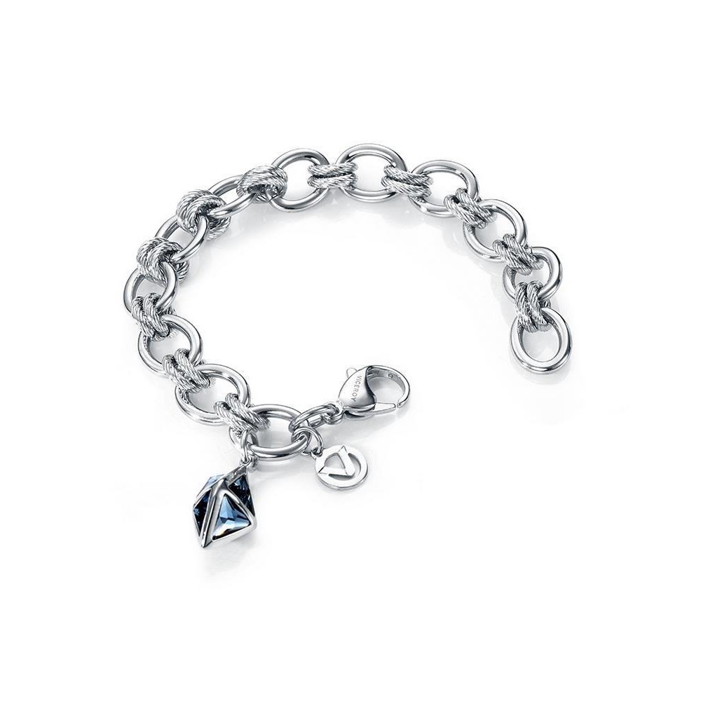 6326P01000 - Pulsera Viceroy Fashion de acero y cristal para mujer