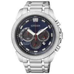 CA4060_50L - Reloj Citizen Super Titanium TI+IP Crono Eco Drive 406. WR 10 bar. Cristal zafir