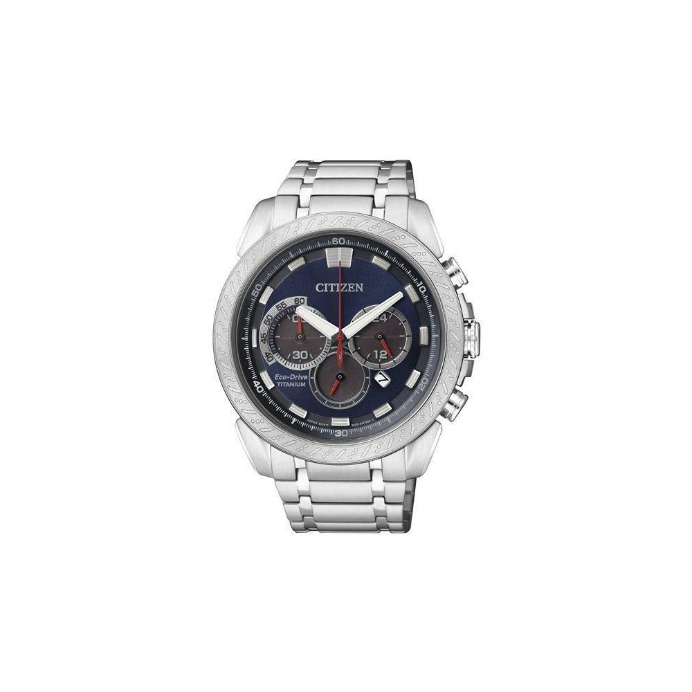 CA4060_50L - Reloj Citizen Super Titanium TI+IP Crono Eco Drive 406. WR 10 bar. Cristal zafir