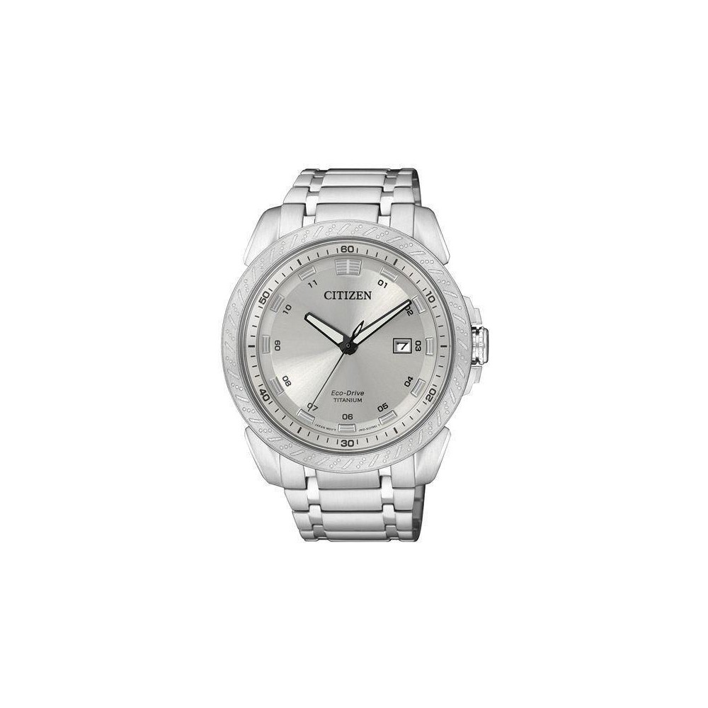 AW1330_56A - Reloj Citizen Super Titanium TI+IP Caballero Eco Drive 133. WR 10 bar. Cristal 