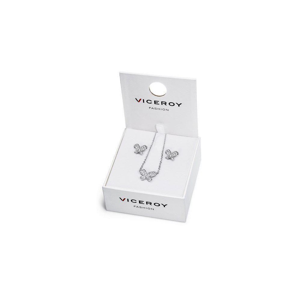 3122K09000 - Pack de Viceroy Jewels en plata de ley compuesto por colgante y pendientes rodia