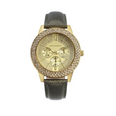 MC3018-95 - Reloj Mark Maddox de Mujer. Correa. Esfera redonda de color dorado.   