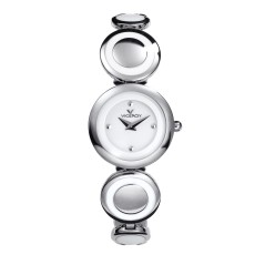 46660-08 - Reloj Viceroy de Mujer. Esfera Redonda de color Blanco. Caja de acero. Brazalete