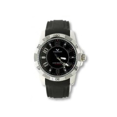 47669-55 - Reloj Viceroy de Hombre. Esfera Redonda de color Negro. Caja de Acero e Ip negro