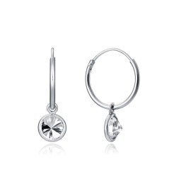 5059E000-38 - Pendientes Viceroy Jewels de plata de ley Charm circonita