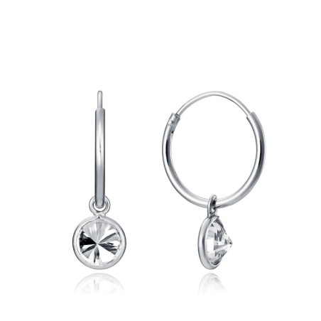 5059E000-38 - Pendientes Viceroy Jewels de plata de ley Charm circonita