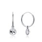 5059E000-38 - Pendientes Viceroy Jewels de plata de ley Charm circonita