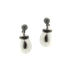 1071E000-60 - Pendientes Viceroy Jewels de plata de ley con perlas y cristal de swarovski