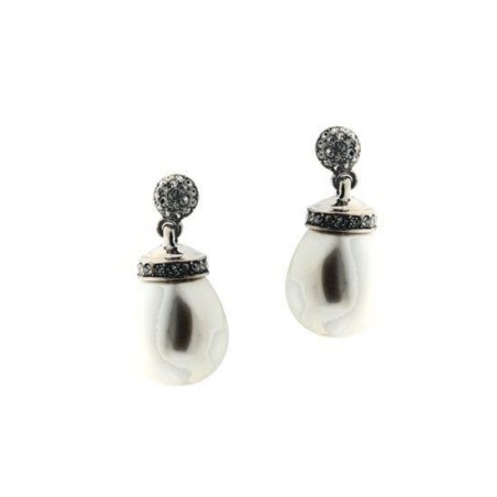 1071E000-60 - Pendientes Viceroy Jewels de plata de ley con perlas y cristal de swarovski