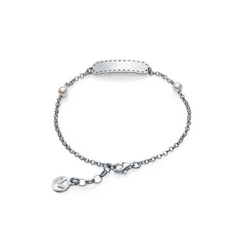 1180P000-60 - Pulsera Viceroy Jewels de plata con perla Swarovski par niña. Coleccion Kids Jewels.