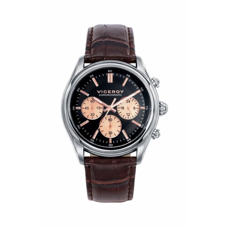 432287-57 - Reloj Viceroy de Hombre.  Correa de piel marron. 432287-57