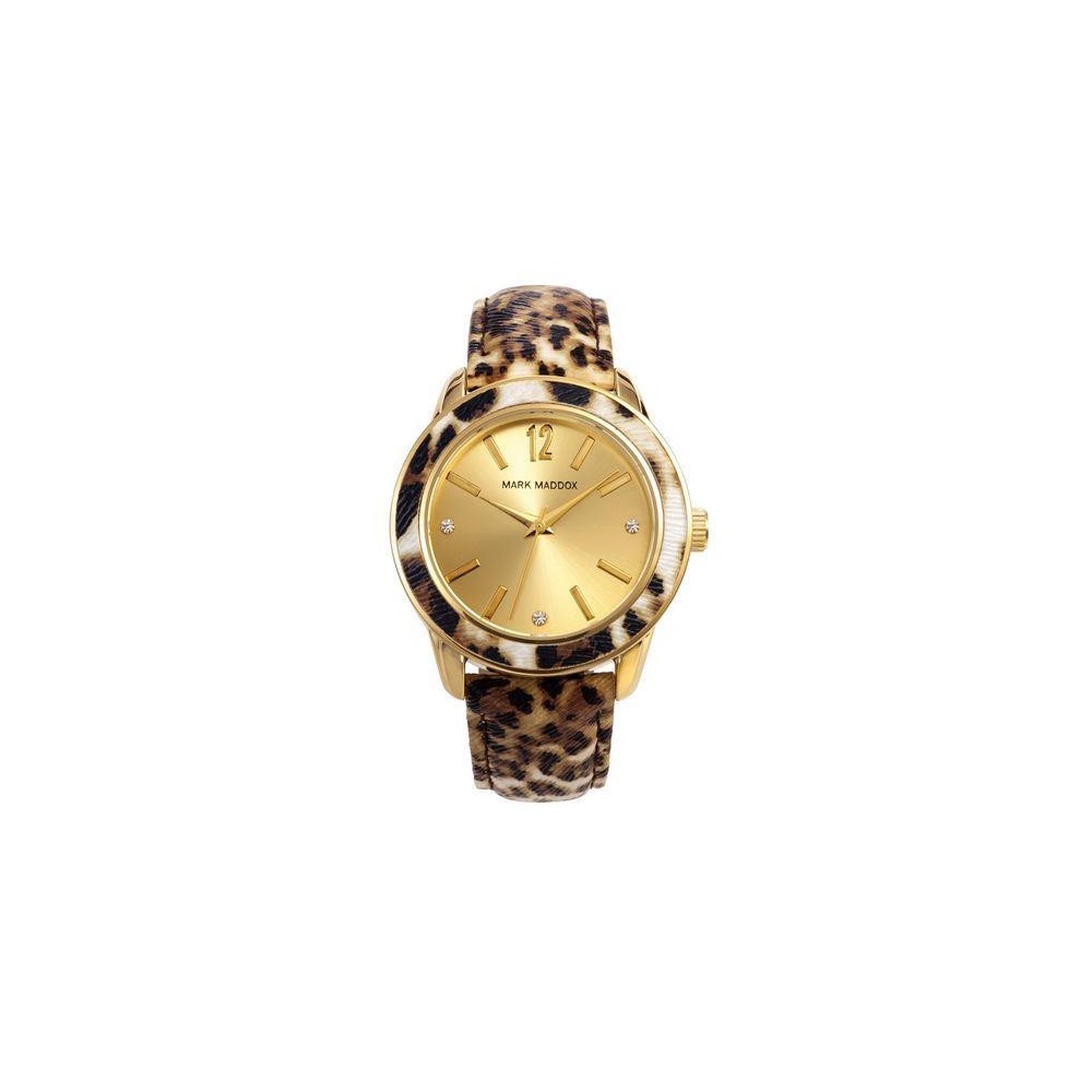 MC3004-95. - Reloj Mark Maddox de Mujer.  Coleccion Animal Print. Esfera re