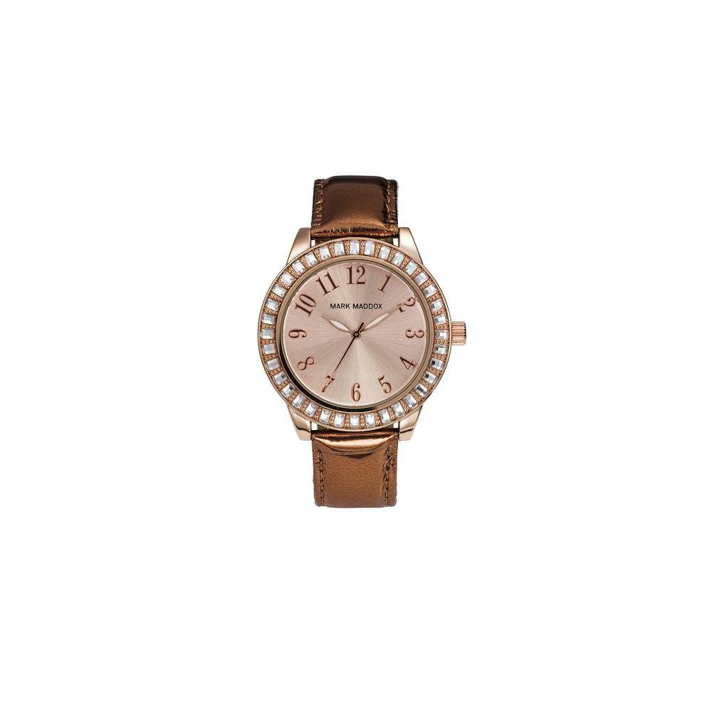 MC3002-95 - Reloj Mark Maddox de Mujer.  Esfera redonda de color salmon 