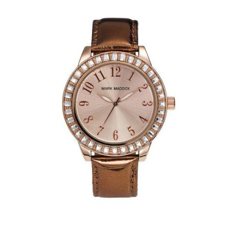 MC3002-95 - Reloj Mark Maddox de Mujer.  Esfera redonda de color salmon 