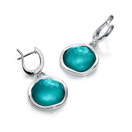 9002E000-43 - Pendientes Viceroy Jewels de plata y cristal azul para mujer