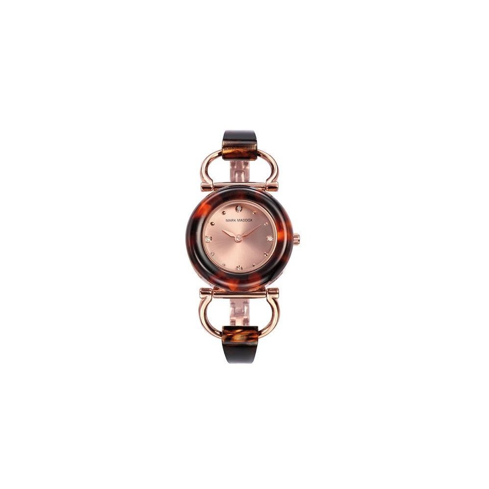 MF0003-97 - Reloj Mark Maddox de Mujer. Esfera redonda de color cobre 