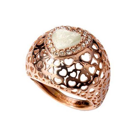 1084A115-20 - Anillo Viceroy jewels de palta de ley con cristal de swarovski y esmalte. Colecc