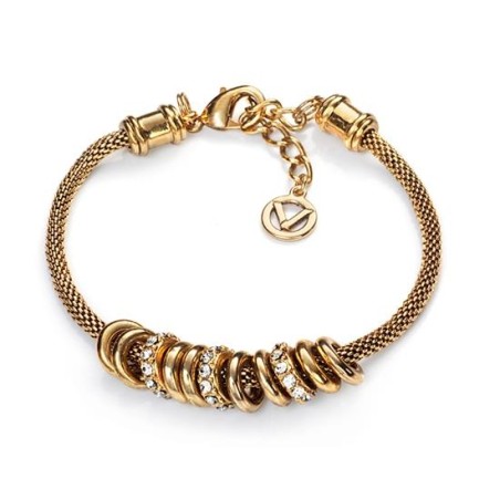 3077P09012 - Pulsera Viceroy Fashion en chapado oro para mujer. 