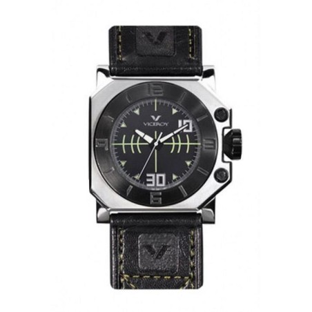 432117-65 - Reloj Viceroy colección REBEL MEN de Hombre.  Esfera Cuadrada de color Negro. Caj