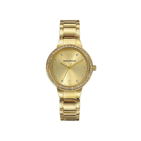 MM7002-95 - Reloj Mark Maddox de Mujer brazalete de metal dorado