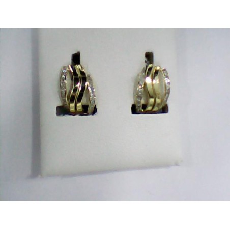 3053/1 - PENDIENTES 2 BANDAS 2 CARRES OMEGA