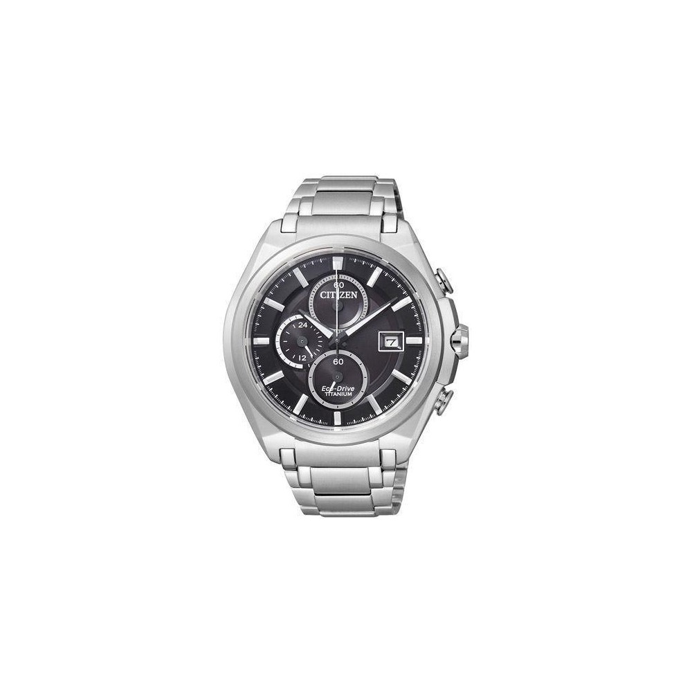 CA0350-51E - Reloj Citizen Super Titanium TI+IP Crono Eco Drive 035. Reserva cargo 7 meses