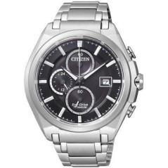 CA0350-51E - Reloj Citizen Super Titanium TI+IP Crono Eco Drive 035. Reserva cargo 7 meses